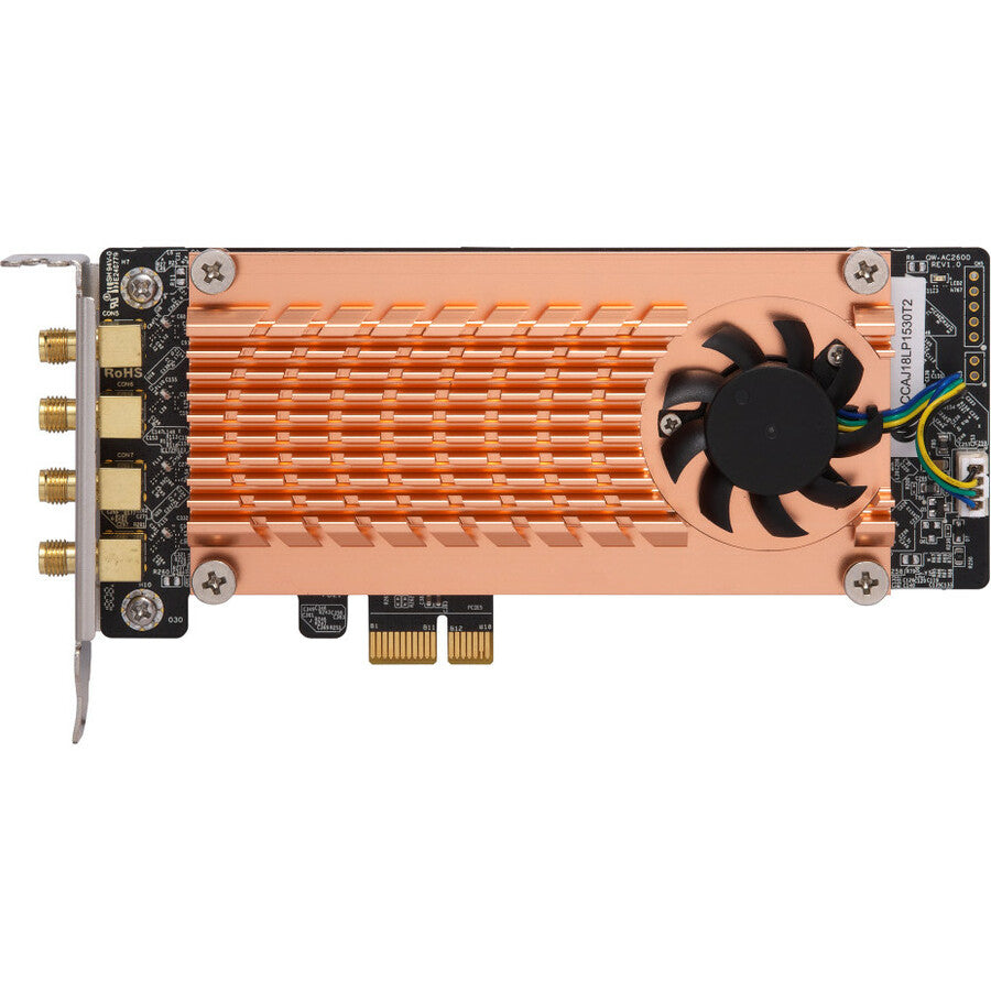 QNAP QWA-AC2600 IEEE 802.11ac Wi-Fi Adapter for Desktop Computer/NAS