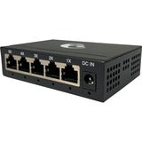 Amer 5 Port 10/100/1000 Mbps Gigabit Ethernet Desktop Metal Switch