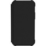 Urban Armor Gear Metropolis Carrying Case (Folio) Apple iPhone 12 mini Smartphone - FIBR ARMR Black